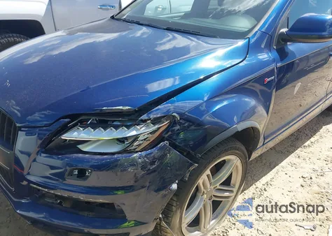 2015 Audi Q7 3.0T S Line Prestige from USA, damaged, VIN WA1DGAFEXFD025814